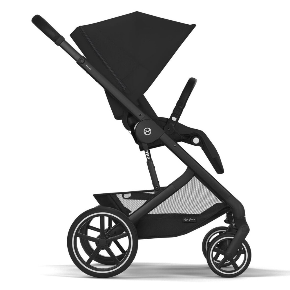 Cybex Balios S Lux 2025 - прогулочная коляска, всесезонная, с большими колесами, телескопическая регулировка ручки, большая корзина до 10 кг • BLK Moon Black Cybex Balios S Lux 2025 - прогулочная коляска, всесезонная, с большими колесами, телескопическая регулировка ручки, большая корзина до 10 кг • BLK Moon Black