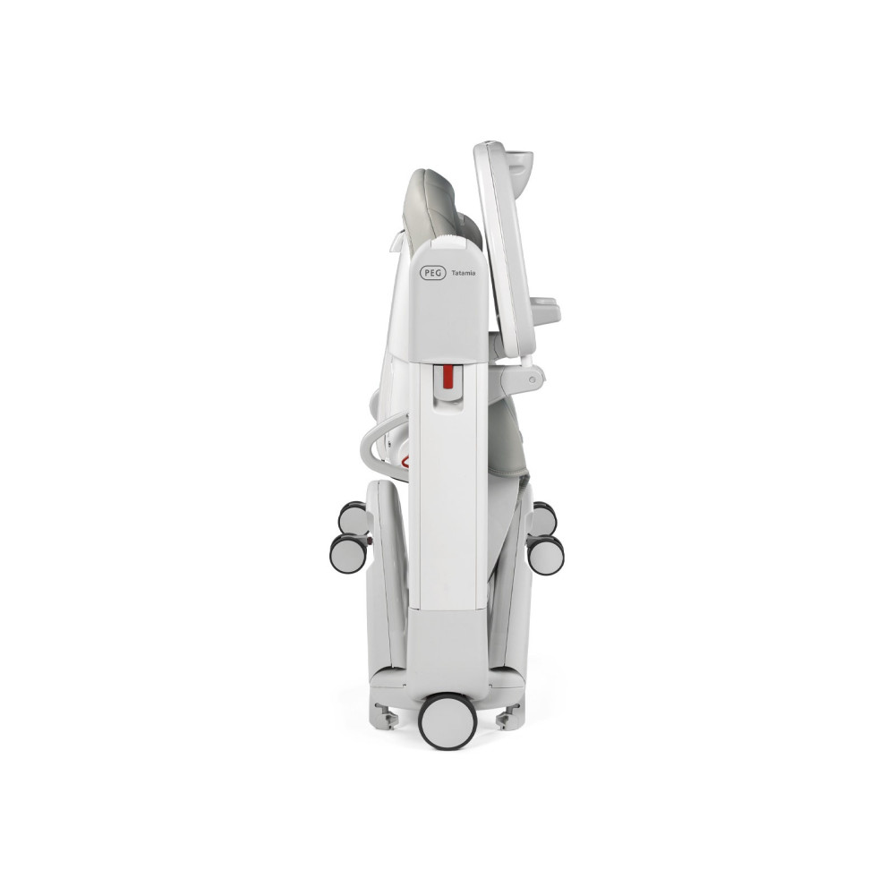 Peg Perego Tatamia Follow Me - стільчик для годування, шезлонг і гойдалка, екошкіра • Ice (сірий) Peg Perego Tatamia Follow Me - стільчик для годування, шезлонг і гойдалка, екошкіра • Ice (сірий)