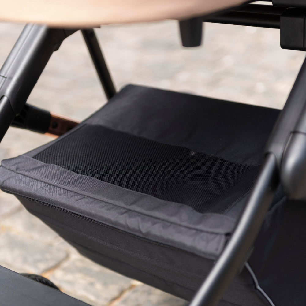 Carrello Sigma CRL-6509 - детская коляска 2 в 1, всесезонная коляска, двойная вентиляция люльки • Cream Beige