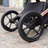 Carrello Sigma CRL-6509 - детская коляска 2 в 1, всесезонная коляска, двойная вентиляция люльки • Cream Beige