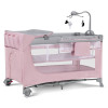 Кровать-манеж с пеленатором Kinderkraft Leody Pink (KCLEOD00PNK00AC)