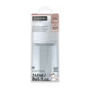 Suavinex Colour Essence - дитяча силіконова пляшечка від 3 місяців, 240 мл, фізіологічна соска повільний потік • Світло-блакитна
