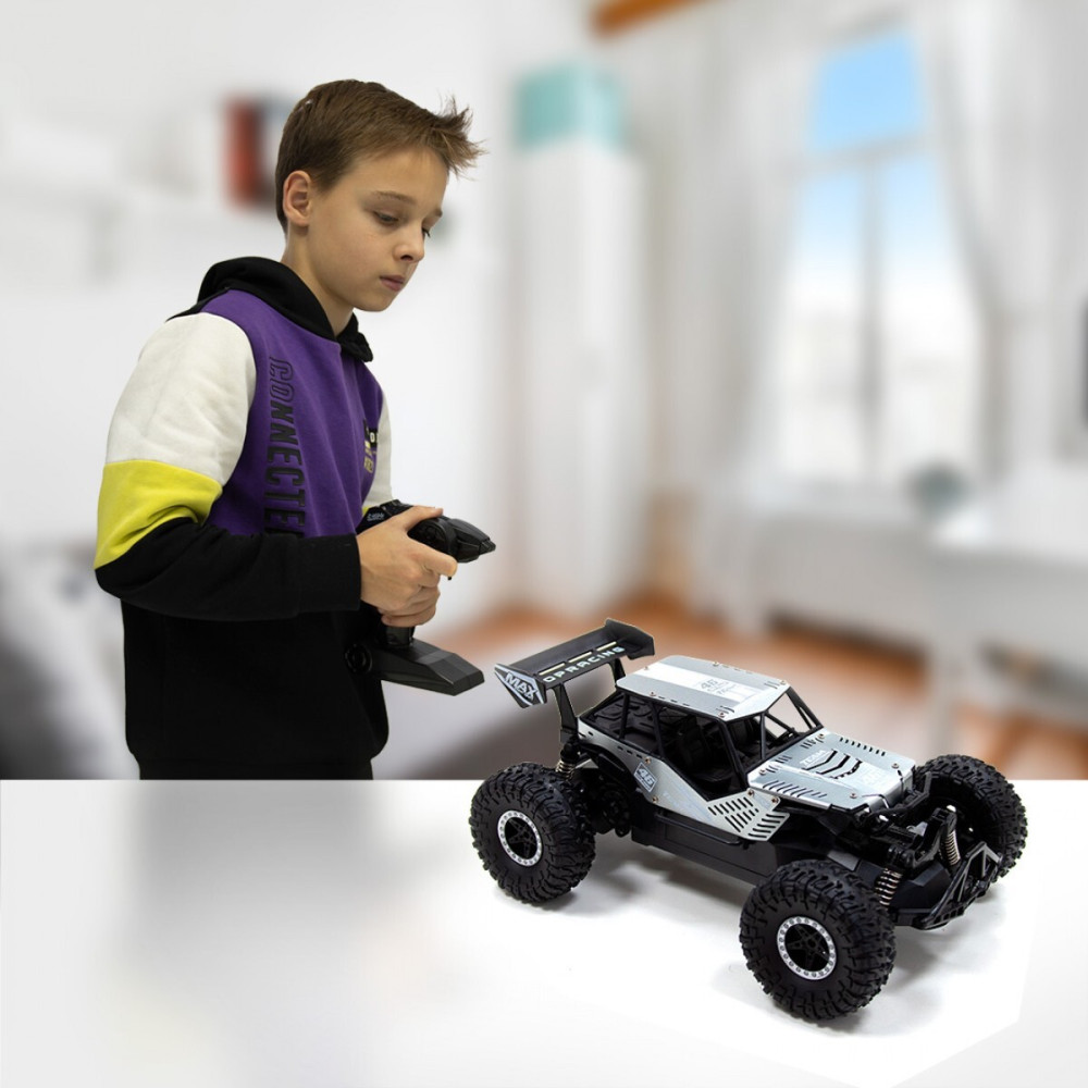 Sulong Toys Off-Road Crawler Speed King - радіокерований автомобіль • Сірий (SL-153RHMGR)