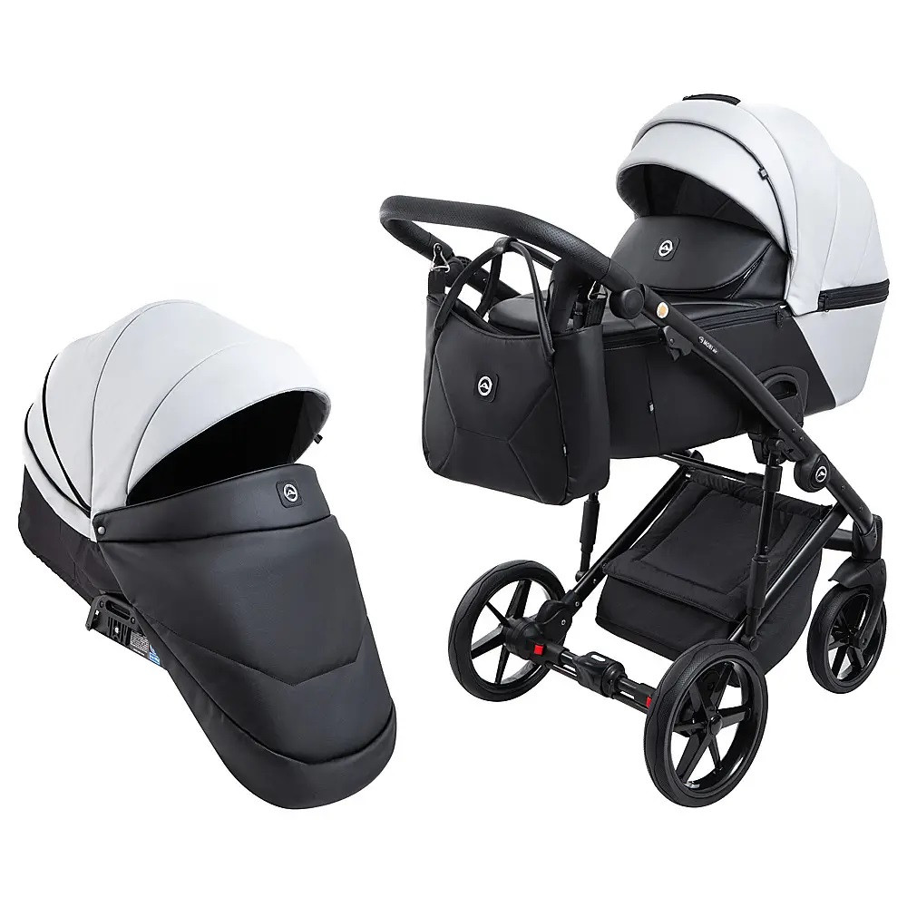 Коляска 2 в 1 Adamex Mobi Air (Thermo) ECO кожа 100% SD-24 (625968)
