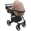 Коляска 2 в 1 Bair City Soft 273 капучино-чорний (680692)