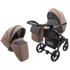 Коляска 2 в 1 Bair City Soft 273 капучино-чорний (680692)