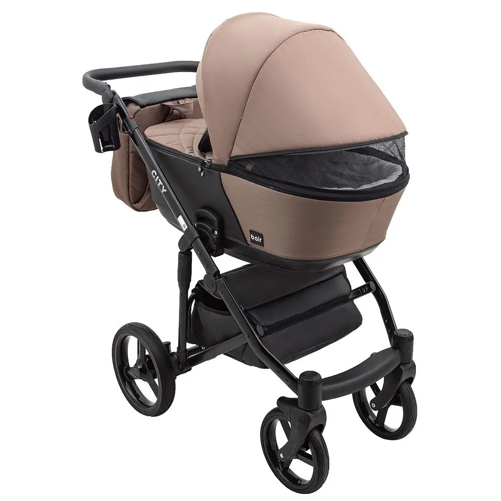 Коляска 2 в 1 Bair City Soft 273 капучино-чорний (680692) Коляска 2 в 1 Bair City Soft 273 капучино-чорний (680692)