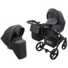 Коляска 2 в 1 Bair City Soft 452 черный (680691)