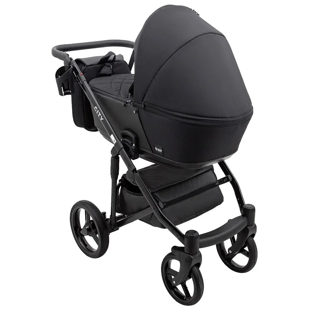 Коляска 2 в 1 Bair City Soft 452 черный (680691) Коляска 2 в 1 Bair City Soft 452 черный (680691)