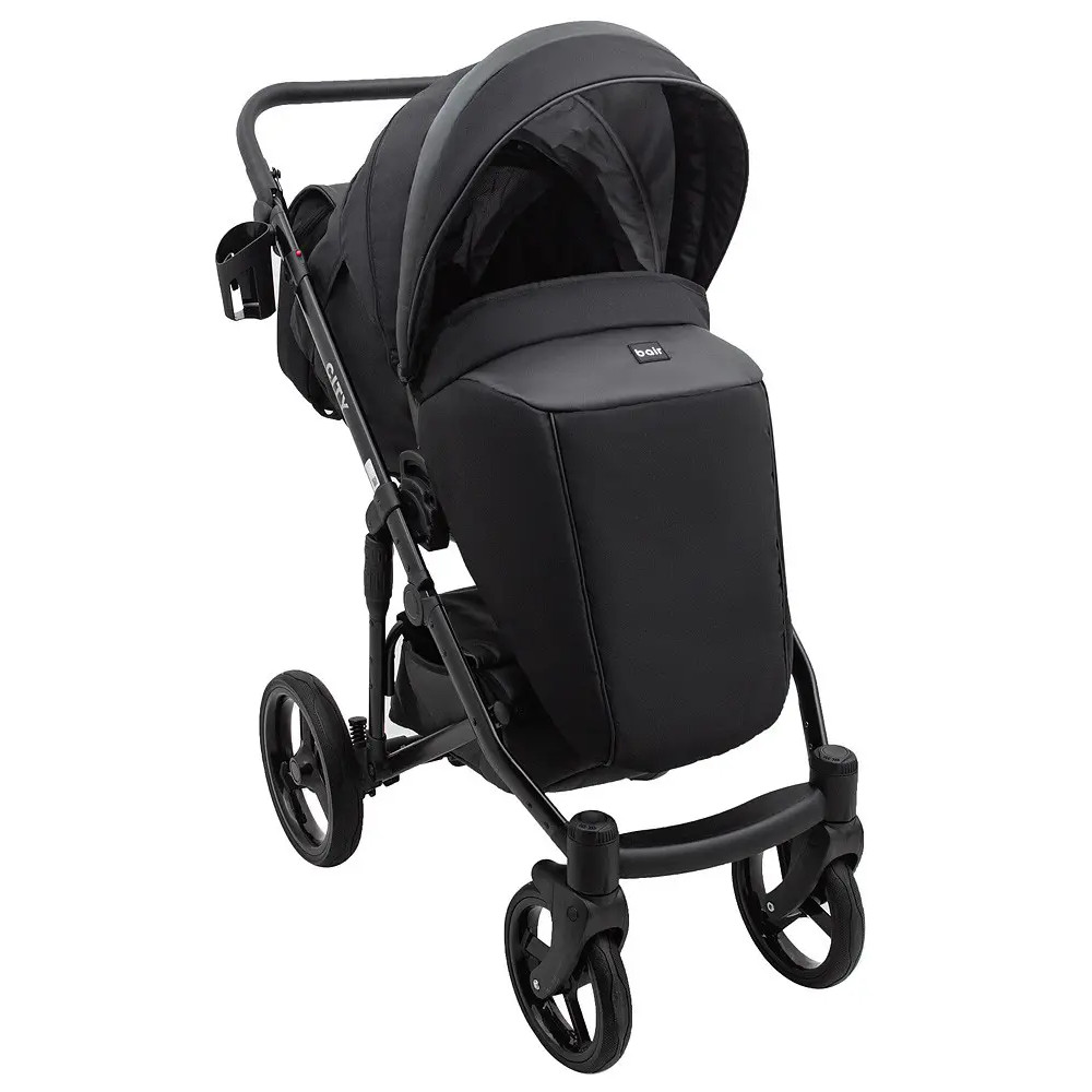 Коляска 2 в 1 Bair City Soft 452 черный (680691) Коляска 2 в 1 Bair City Soft 452 черный (680691)