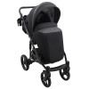 Коляска 2 в 1 Bair City Soft 452 черный (680691)
