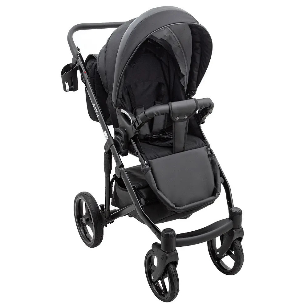 Коляска 2 в 1 Bair City Soft 452 черный (680691) Коляска 2 в 1 Bair City Soft 452 черный (680691)
