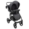 Коляска 2 в 1 Bair City Soft 452 черный (680691)