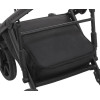 Коляска 2 в 1 Bair Kiwi шкіра 100% BK-11/15 хакі-чорний (625454)