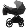 Коляска 2 в 1 Bair Kiwi шкіра 100% BK-21/15 сірий-графіт (625452)