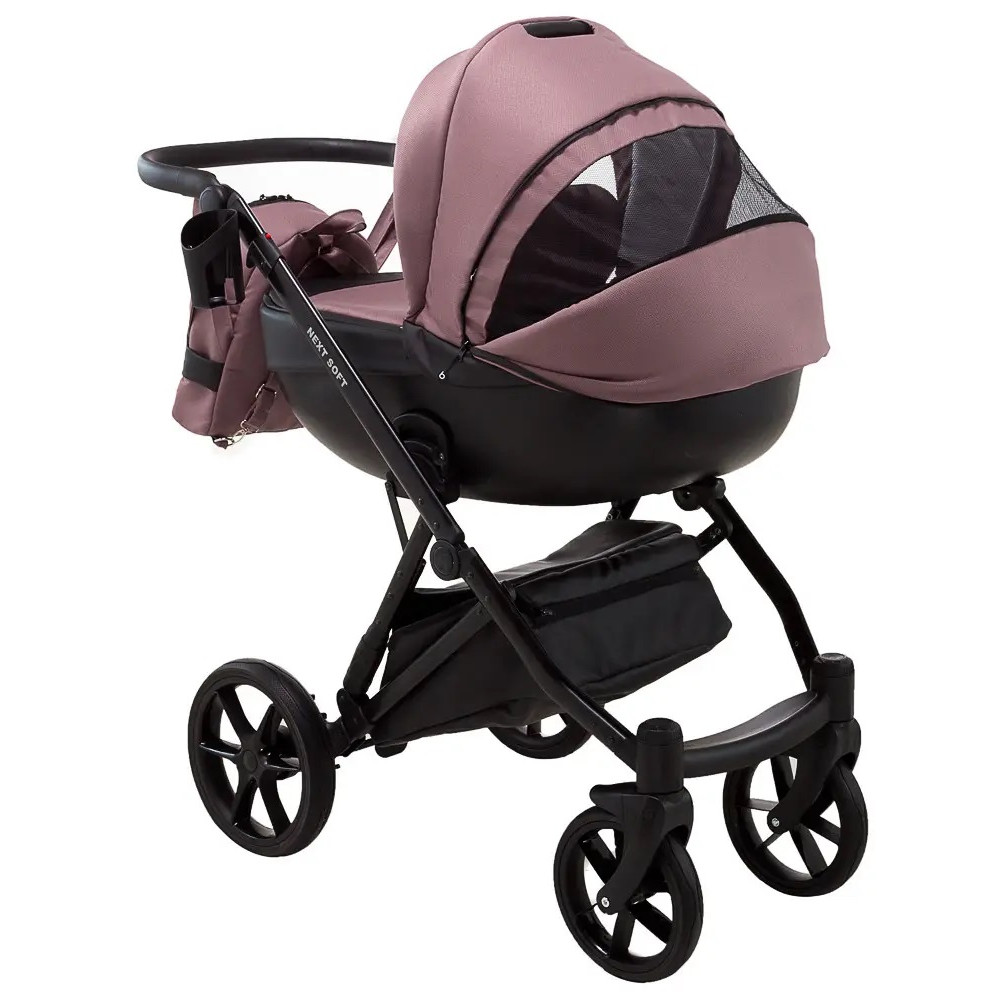 Коляска 2 в 1 Bair Next Soft 32 бордовий (625735) Коляска 2 в 1 Bair Next Soft 32 бордовий (625735)