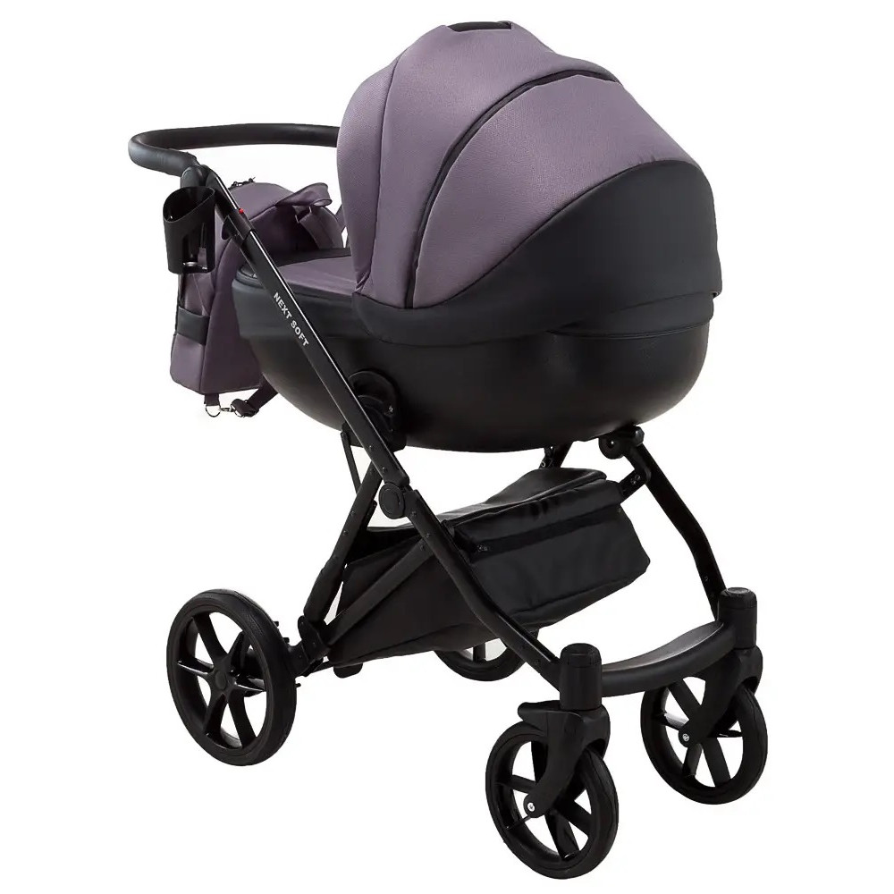 Коляска 2 в 1 Bair Next Soft 33 бузковий (625736) Коляска 2 в 1 Bair Next Soft 33 бузковий (625736)