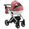 Коляска 2 в 1 Bair Next White Soft 53 кораловий (625546)