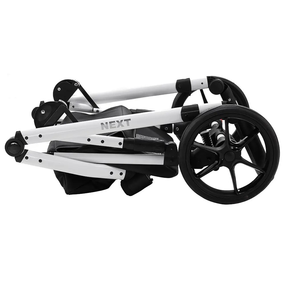 Коляска 2 в 1 Bair Next White Special 66 калейдоскоп (625551) Коляска 2 в 1 Bair Next White Special 66 калейдоскоп (625551)