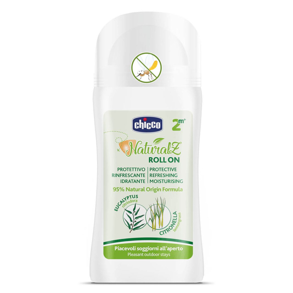 Ролик захисний від комарів Chicco Naturalz 60 мл (11597.00)
