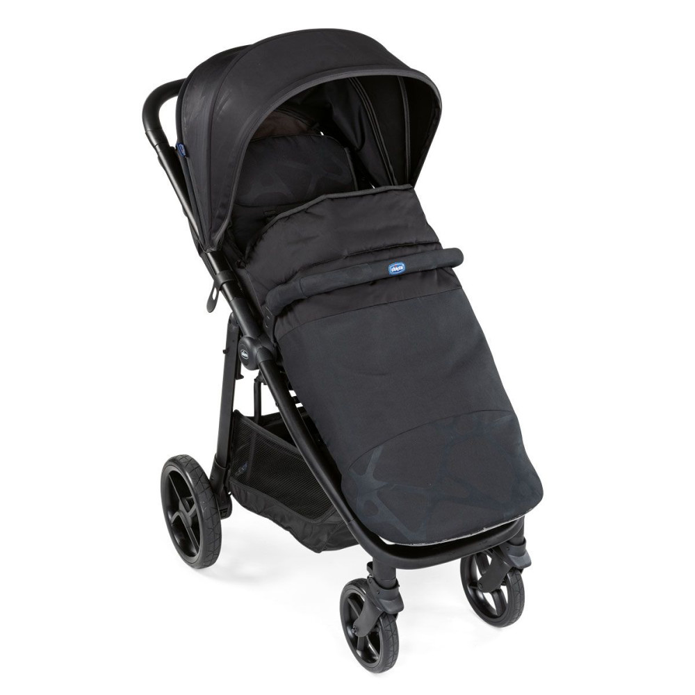 Chicco Multiride - детская прогулочная коляска, коляска для прогулок с компактным складыванием • Black (79628.51)
