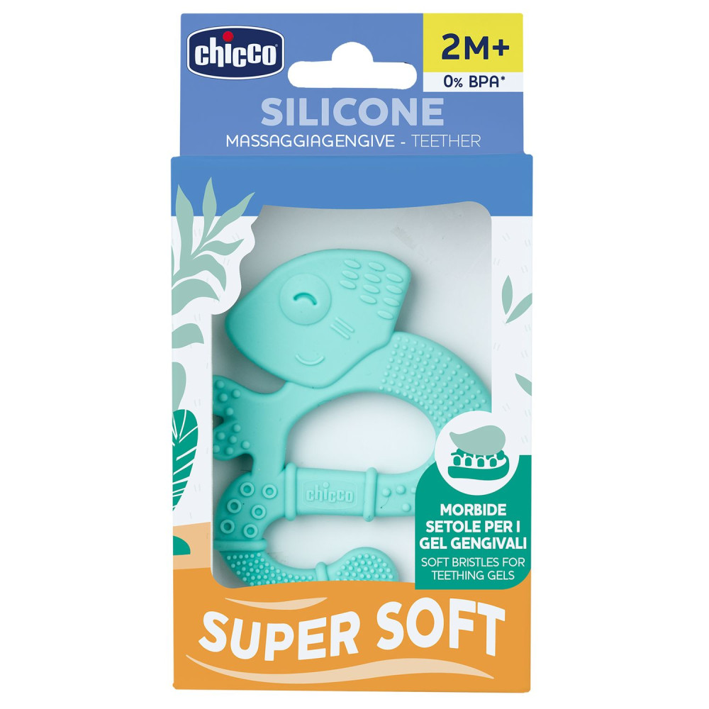 Прорезыватель для зубов Chicco Игуана голубой (28110.20)