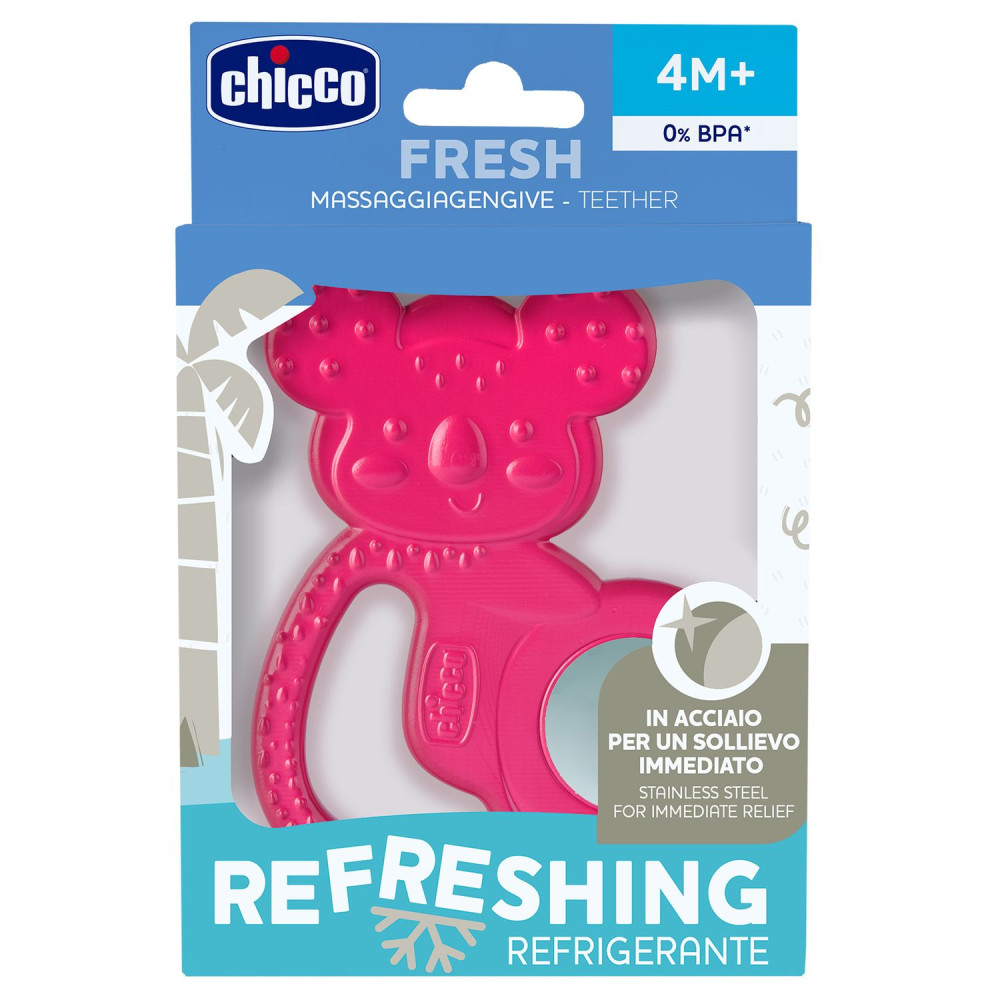 Прорезыватель для зубов Chicco Коала розовый (28150.10)