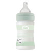 Пляшечка скло Chicco Well-Being Colors 0+, 150мл, соска силікон (28711.31)
