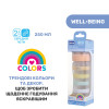 Бутылочка пластик Chicco Well-Being Colors 2+, 250мл, соска силикон, orange (28623.31)