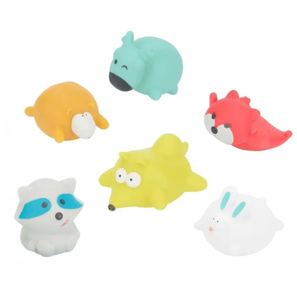 Игрушка для купания Badabulle 6 животных (B017006)