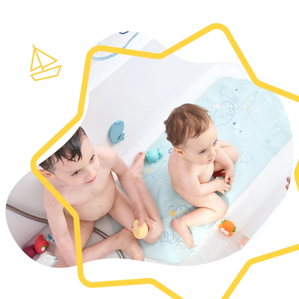 Коврик для ванны Badabulle XXL с индикатором температуры (B023014)