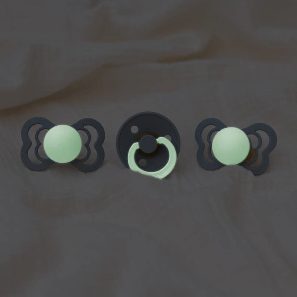 Пустушка Bibs Colour Anatomical glow 0-6 міс. латекс (cloud) Пустушка Bibs Colour Anatomical glow 0-6 міс. латекс (cloud)