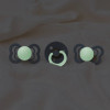 Пустушка Bibs Colour glow 0-6 міс, латекс (sage)