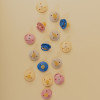 Пустушка Bibs Colour Symmetrical 0-6 міс. латекс (blush)