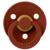 Пустушка Bibs Colour 6-18 міс, латекс (rust)
