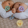 Пустышка Bibs Colour Symmetrical 6-18 мес. латекс (baby blue) 