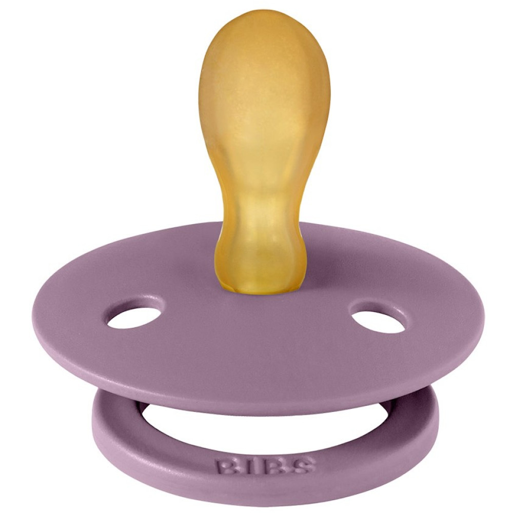 Пустушка Bibs Colour Symmetrical 6-18 міс. латекс (mauve) Пустушка Bibs Colour Symmetrical 6-18 міс. латекс (mauve)