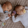 Пустушка Bibs Colour Symmetrical 6-18 міс. латекс (mauve)