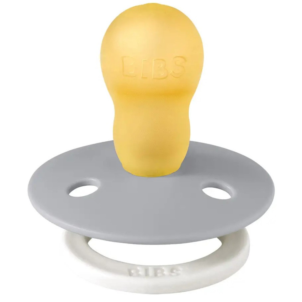 Пустушка Bibs Colour Glow 18+ міс, латекс (cloud) Пустушка Bibs Colour Glow 18+ міс, латекс (cloud)
