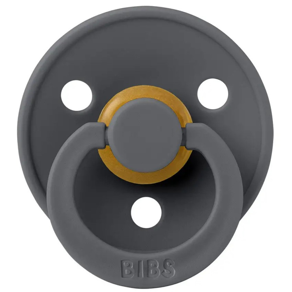 Пустушка Bibs Colour 18+, латекс (midnight)