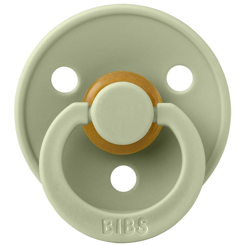 Пустушка Bibs Colour Glow 18+ міс, латекс (sage)