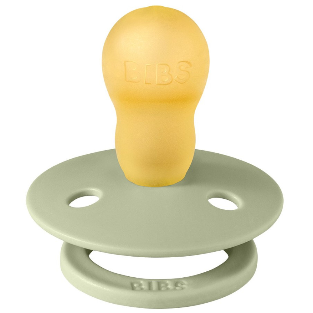 Пустушка Bibs Colour Glow 18+ міс, латекс (sage) Пустушка Bibs Colour Glow 18+ міс, латекс (sage)