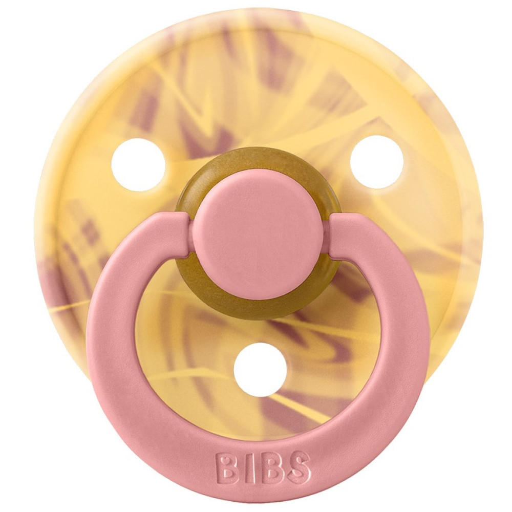 Пустушка Bibs Tie Dye 6-18 міс, латекс (morning sunset) 