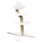 Stokke Nomi - стільчик для годування, багатофункціональний стілець-трансформер (від народження до 150 кг) • Natural White (626501)