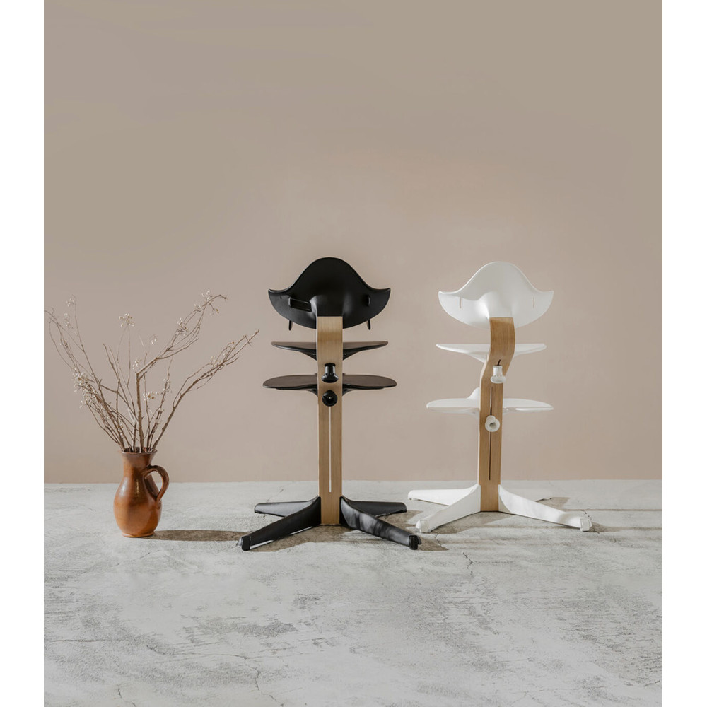 Stokke Nomi - стільчик для годування, багатофункціональний стілець-трансформер (від народження до 150 кг) • Natural Black (626502) Stokke Nomi - стільчик для годування, багатофункціональний стілець-трансформер (від народження до 150 кг) • Natural Black (626502)