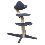 Stokke Nomi - стільчик для годування, багатофункціональний стілець-трансформер (від народження до 150 кг) • Natural Navy (626505)