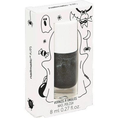 Дитячий лак для нігтів Nailmatic Black Glitter (101CASPER) Дитячий лак для нігтів Nailmatic Black Glitter (101CASPER)