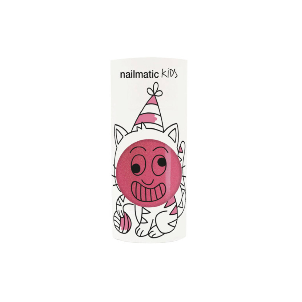 Дитячий лак для нігтів Nailmatic Candy pink Glitter (102KITTYF)