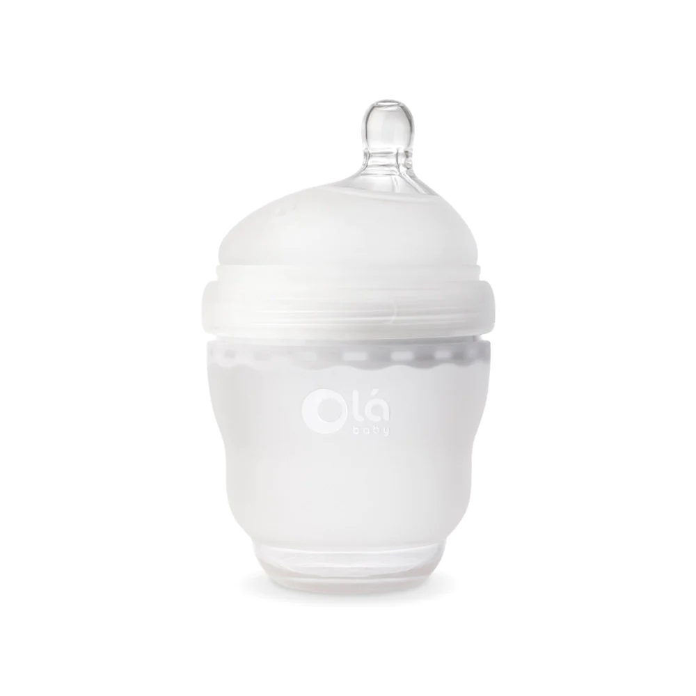 Силиконовая антиколиковая бутылочка Olababy GentleBottle Frost 120 мл (80410)