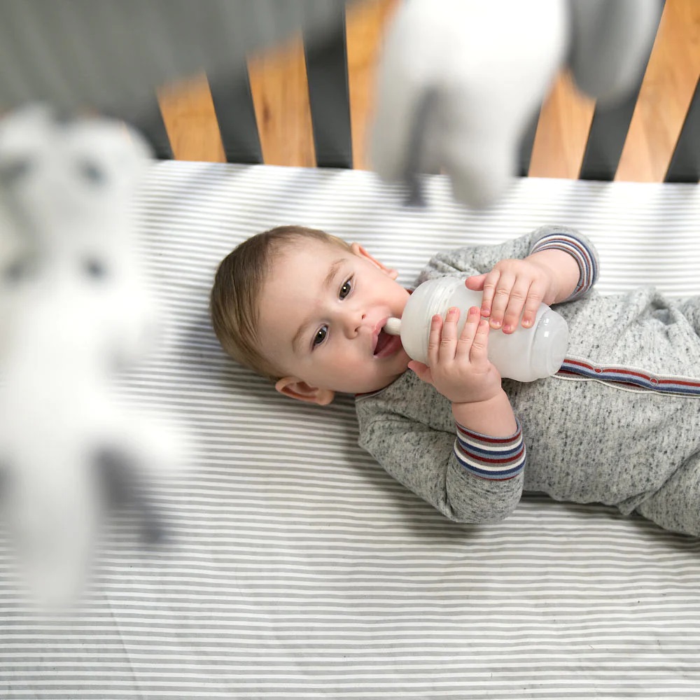 Силиконовая антиколиковая бутылочка Olababy GentleBottle Frost 120 мл (80410)